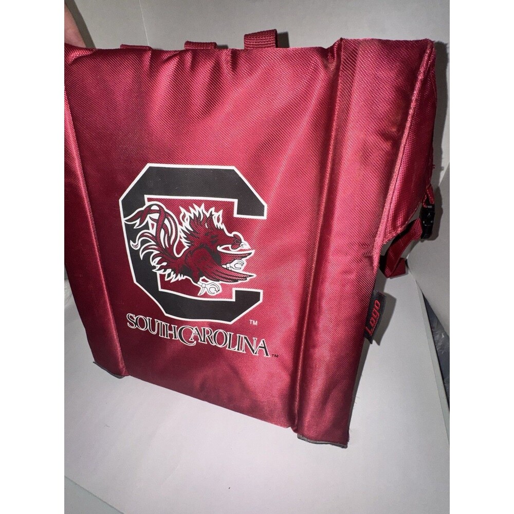 South Carolina Gamecocks Stadium Seat Cushion Logo Portable Bleacher Chair - Picture 7 of 11